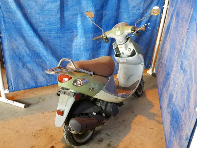 RFVPAC60591002778 - 2009 GENUINE SCOOTER CO. BUDDY 150 GREEN photo 4