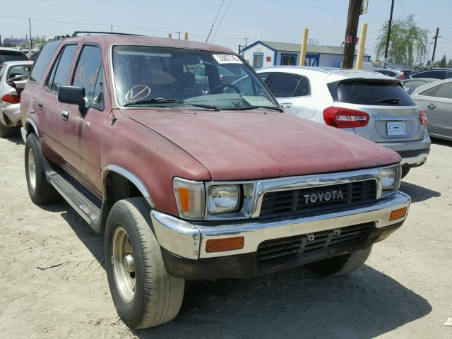 JT3VN29V3M0007276 - 1991 TOYOTA 4RUNNER VN RED photo 1