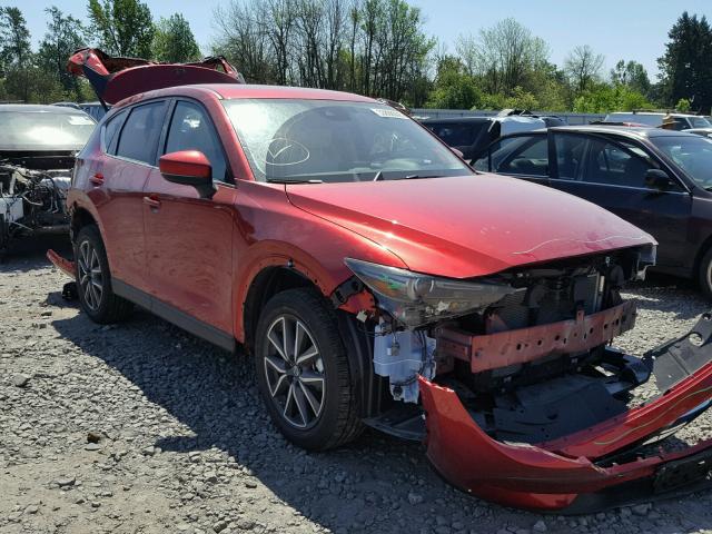 JM3KFBDM9J0323780 - 2018 MAZDA CX-5 GRAND RED photo 1