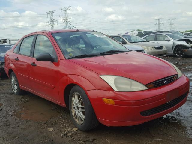 1FAFP3839YW419260 - 2000 FORD FOCUS ZTS RED photo 1