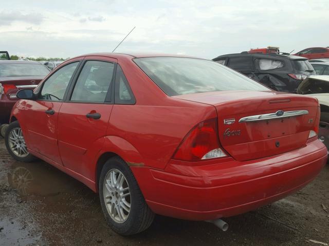 1FAFP3839YW419260 - 2000 FORD FOCUS ZTS RED photo 3