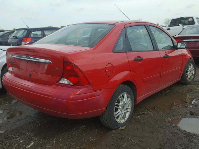 1FAFP3839YW419260 - 2000 FORD FOCUS ZTS RED photo 4