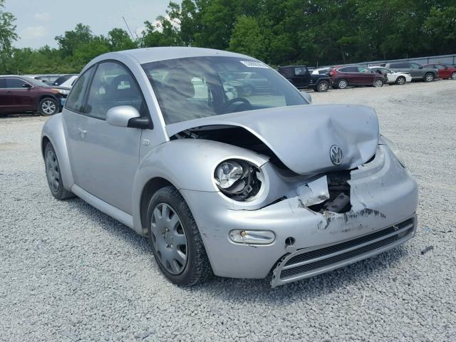 3VWBK21C21M449246 - 2001 VOLKSWAGEN NEW BEETLE ვერცხლისფერი ფოტო 1