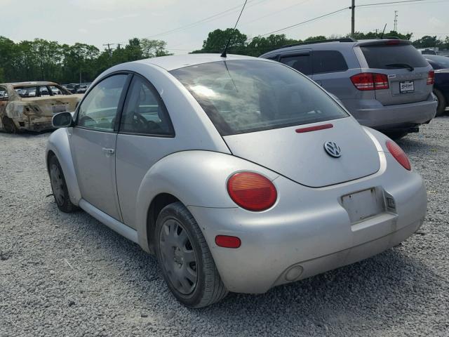 3VWBK21C21M449246 - 2001 VOLKSWAGEN NEW BEETLE ვერცხლისფერი ფოტო 3