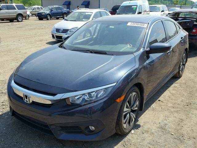 19XFC1F79GE045192 - 2016 HONDA CIVIC EXL Mavi foto 2