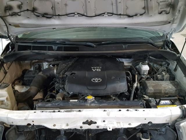 5TFLU52118X013881 - 2008 TOYOTA TUNDRA WHITE photo 7