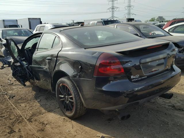 2G2WR524041334931 - 2004 PONTIAC GRAND PRIX შავი ფოტო 3