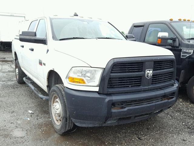 3C6TD5CT9CG142147 - 2012 DODGE RAM 2500 S WHITE photo 1