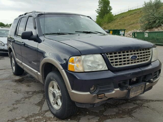 1FMZU74E92ZA25788 - 2002 FORD EXPLORER E BLUE photo 1