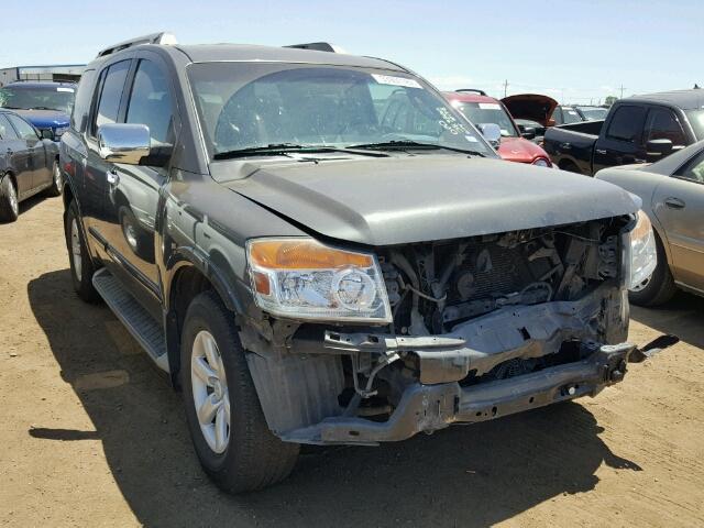 5N1BA0ND1BN612713 - 2011 NISSAN ARMADA SV GRAY photo 1