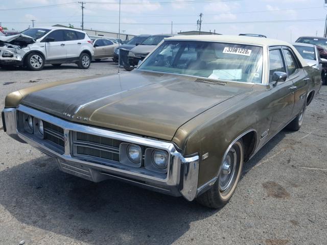 464699X103042 - 1969 BUICK WILDCAT BROWN photo 2