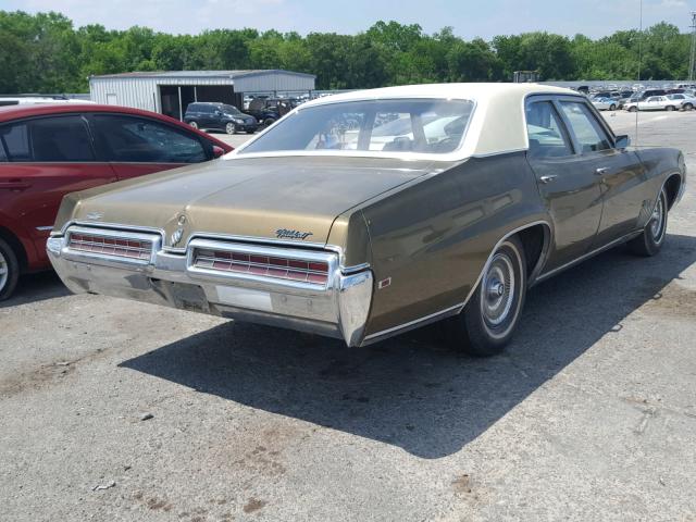 464699X103042 - 1969 BUICK WILDCAT BROWN photo 4