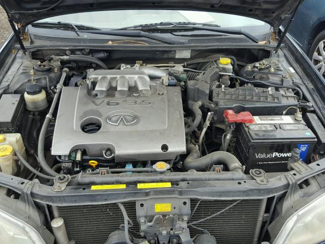 JNKDA31AX3T106657 - 2003 INFINITI I35 BLUE photo 7