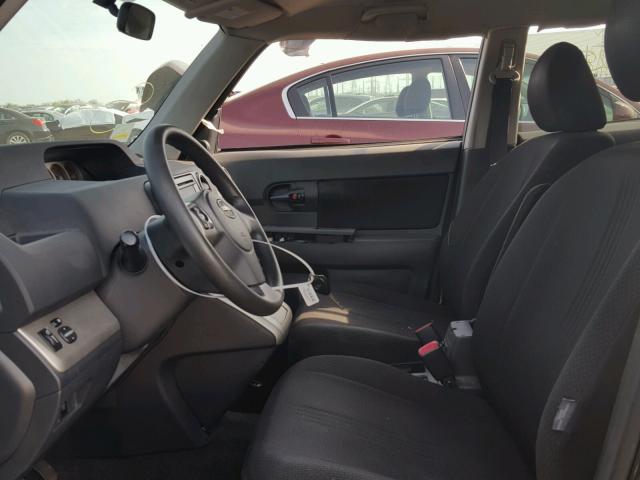 JTLKE50E081023341 - 2008 TOYOTA SCION XB შავი ფოტო 5