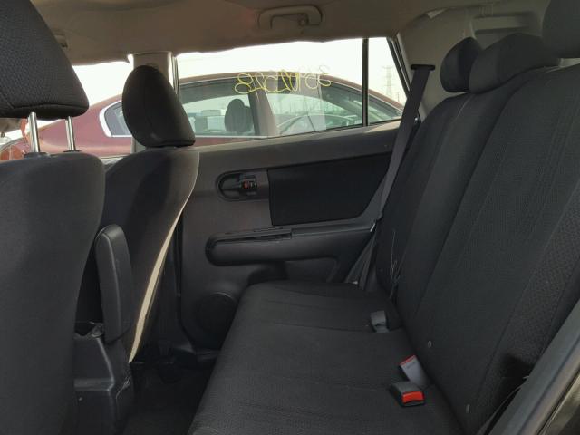 JTLKE50E081023341 - 2008 TOYOTA SCION XB შავი ფოტო 6