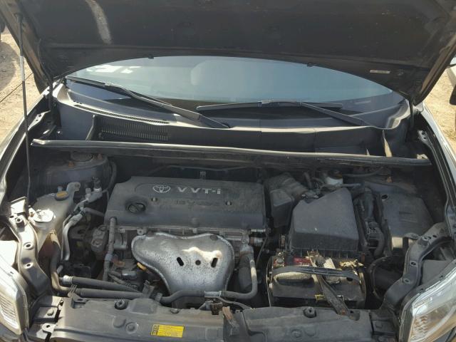 JTLKE50E081023341 - 2008 TOYOTA SCION XB შავი ფოტო 7