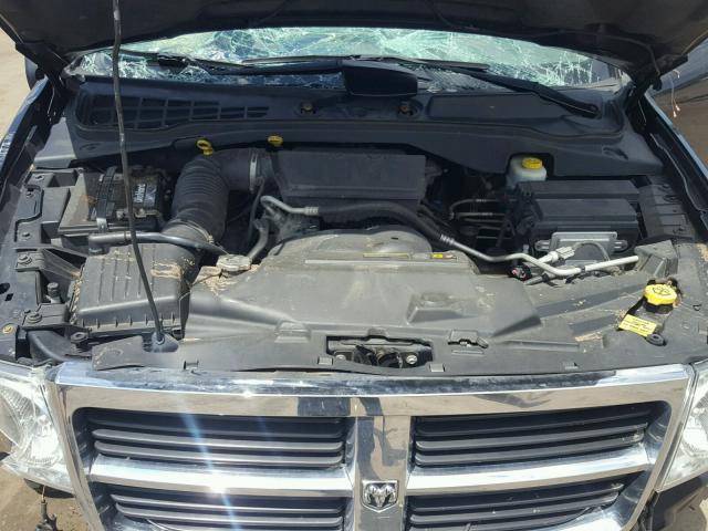 1D8HB38N08F116534 - 2008 DODGE DURANGO SX BLACK photo 7