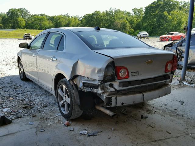 1G1ZC5E09CF355196 - 2012 CHEVROLET MALIBU 1LT 银色 照片 3