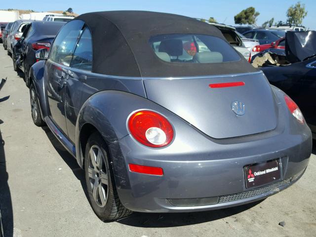 3VWRG31Y16M314610 - 2006 VOLKSWAGEN NEW BEETLE Boz foto 3