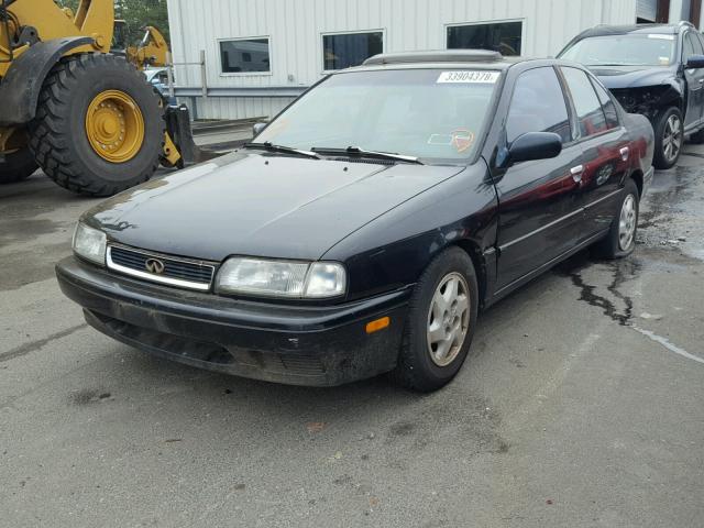 JNKCP01D9TT536912 - 1996 INFINITI G20 BLACK photo 2