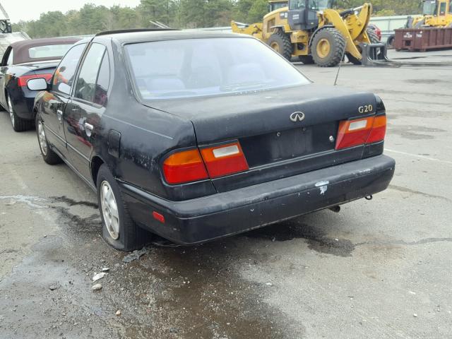 JNKCP01D9TT536912 - 1996 INFINITI G20 BLACK photo 3