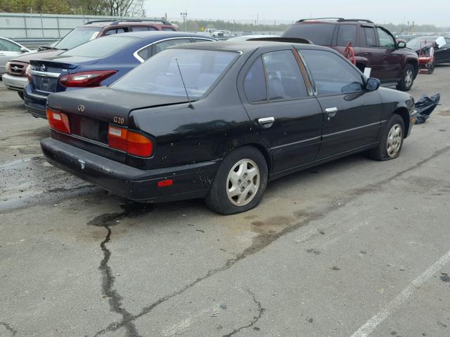 JNKCP01D9TT536912 - 1996 INFINITI G20 BLACK photo 4