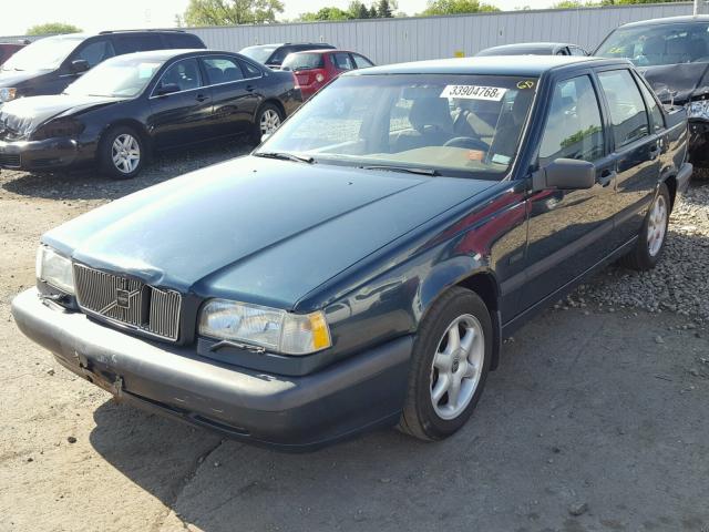 YV1LS554XV1362140 - 1997 VOLVO 850 GREEN photo 2