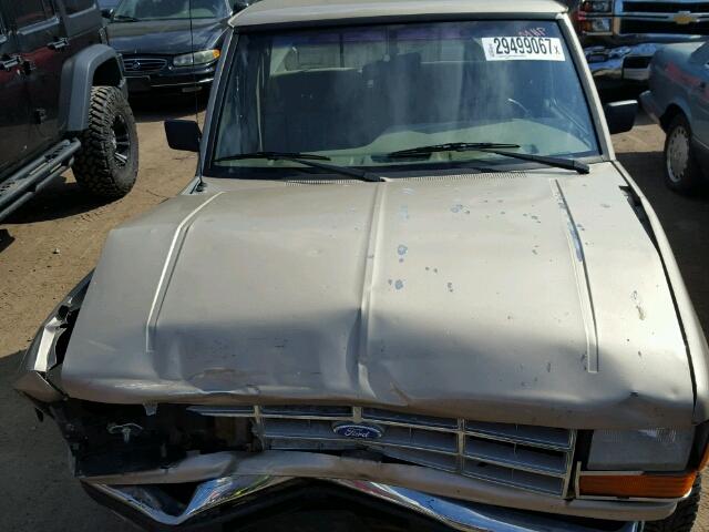 1FTCR10A0LUB05751 - 1990 FORD RANGER BEIGE photo 7