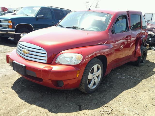 3GNBAAFW9BS549173 - 2011 CHEVROLET HHR LS RED photo 2