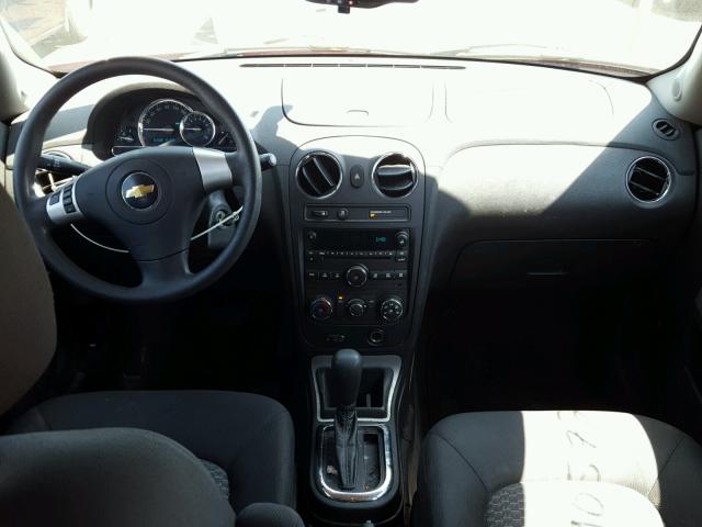 3GNBAAFW9BS549173 - 2011 CHEVROLET HHR LS RED photo 9