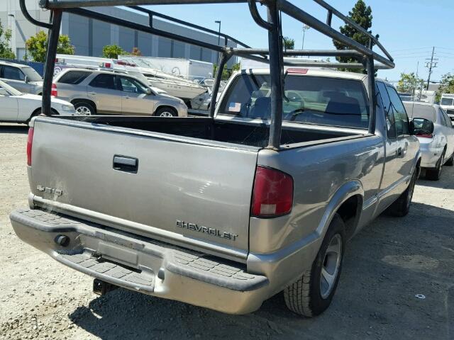 1GCCS19X3X8183595 - 1999 CHEVROLET S10 GOLD photo 4