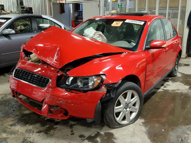 YV1MS682752049027 - 2005 VOLVO S40 T5 RED photo 2