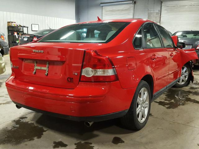 YV1MS682752049027 - 2005 VOLVO S40 T5 RED photo 4