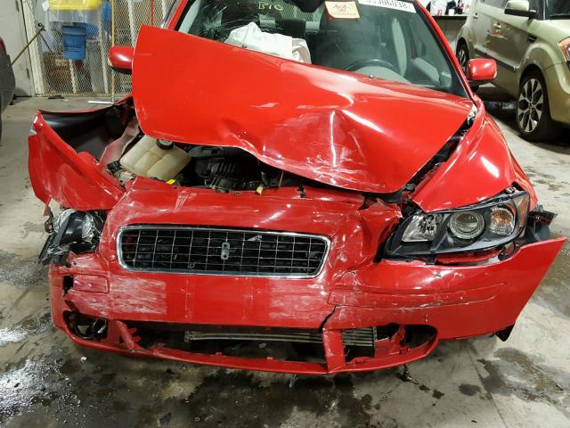 YV1MS682752049027 - 2005 VOLVO S40 T5 RED photo 9