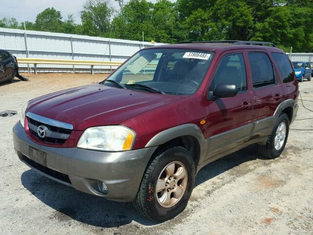 4F2CZ06174KM11117 - 2004 MAZDA TRIBUTE ES 栗色 照片 2
