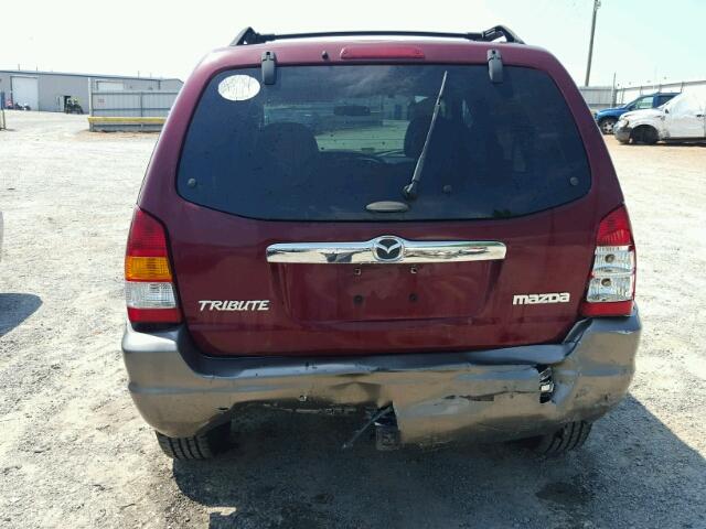 4F2CZ06174KM11117 - 2004 MAZDA TRIBUTE ES 栗色 照片 9