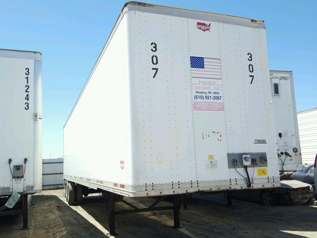 1JJV482W19L277575 - 2009 WABASH TRAILER WHITE photo 1