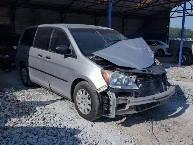 5FNRL38218B054622 - 2008 HONDA ODYSSEY LX SILVER photo 1