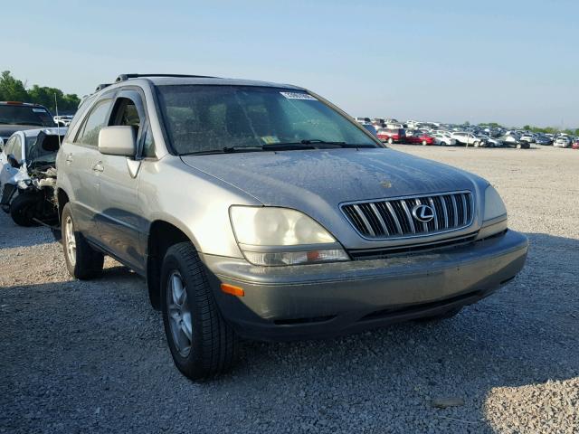 JTJHF10U010171162 - 2001 LEXUS RX 300 GOLD photo 1