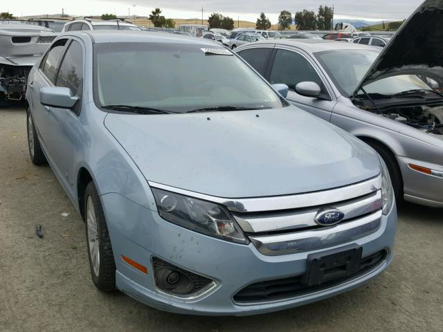 3FADP0L34BR299942 - 2011 FORD FUSION HYB BLUE photo 1