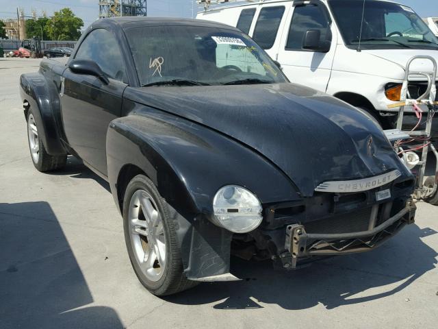 1GCES14P33B102124 - 2003 CHEVROLET SSR BLACK photo 1