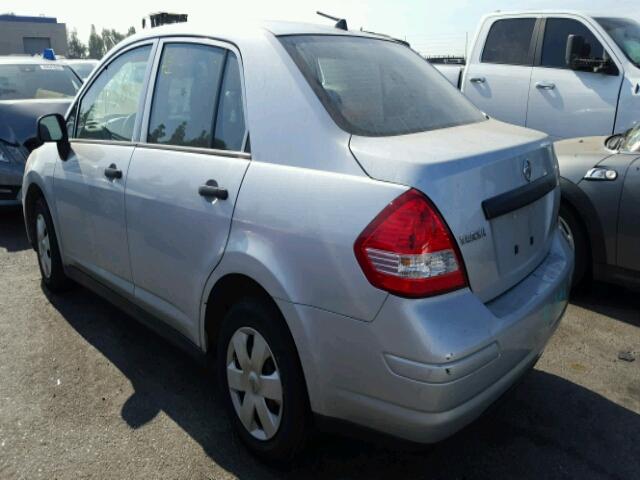 3N1CC11E19L494750 - 2009 NISSAN VERSA S/SL SILVER photo 3