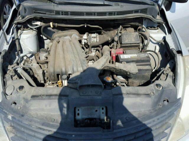 3N1CC11E19L494750 - 2009 NISSAN VERSA S/SL SILVER photo 7