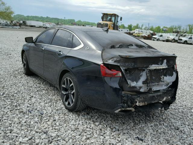 2G1145S39H9184605 - 2017 CHEVROLET IMPALA PRE BLACK photo 3