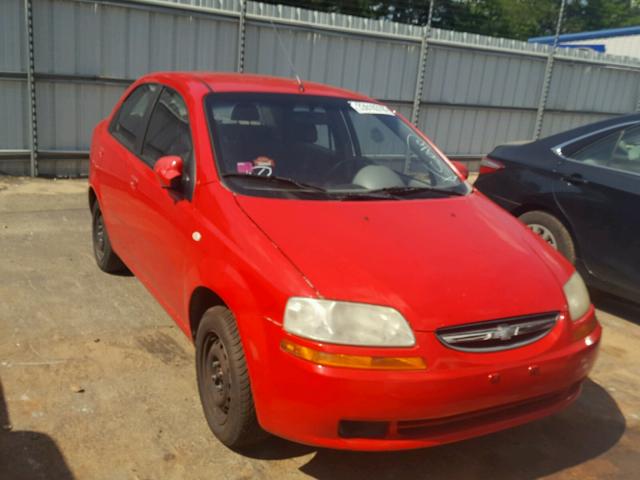 KL1TD52645B326113 - 2005 CHEVROLET AVEO BASE Qırmızı foto 9