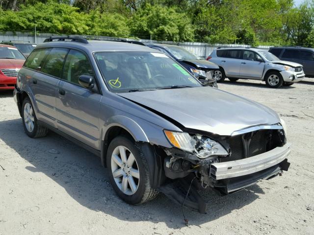 4S4BP61C287315011 - 2008 SUBARU OUTBACK 2. SILVER photo 1