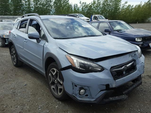 JF2GTAMC6JH210199 - 2018 SUBARU CROSSTREK BLUE photo 1