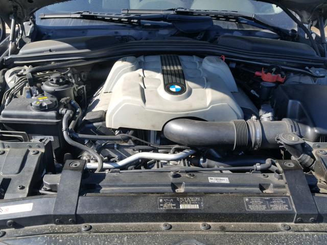 WBAEH73465B869216 - 2005 BMW 645 CI AUT GRAY photo 7