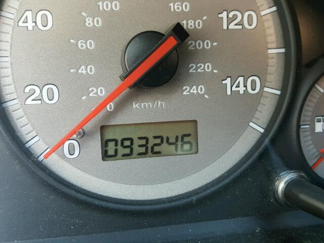 1HGEM22942L078690 - 2002 HONDA CIVIC EX RED photo 8