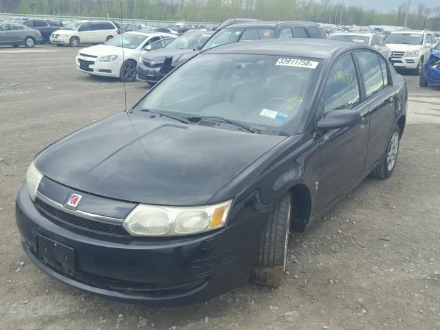 1G8AJ52F84Z180968 - 2004 SATURN ION LEVEL BLACK photo 2
